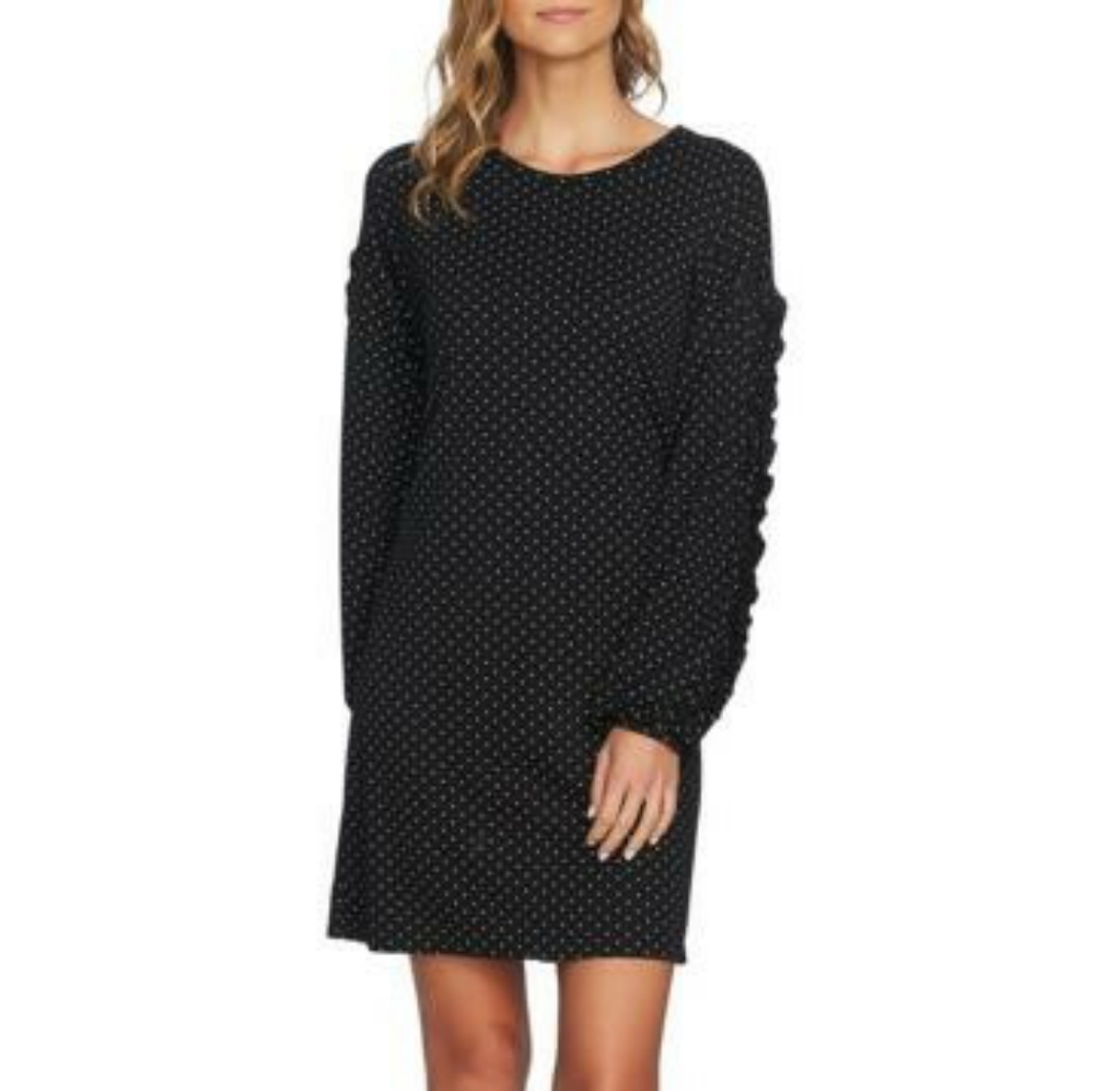 NWT CeCe By Cynthia Steffe Ruffle Sleeve Dress